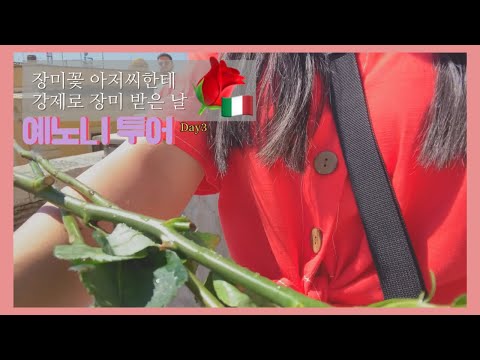 [🇮🇹예노니투어] 🌹이탈리아 관광지 장미꽃 강매 당했어요😡| 로마 맛집 소개🥖 | 트래블메이커