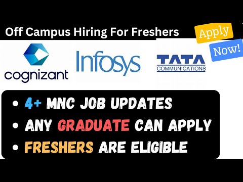 Latest Job Updates October 2024 | Infosys, Cognizant, Microsoft & More