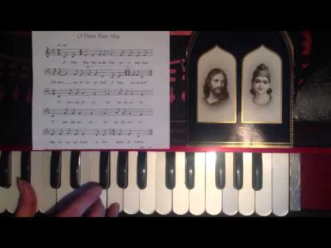 O Thou Blue Sky Harmonium Tutorial Beginner