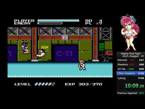 Mighty Final Fight (Haggar) Speedrun 17:42