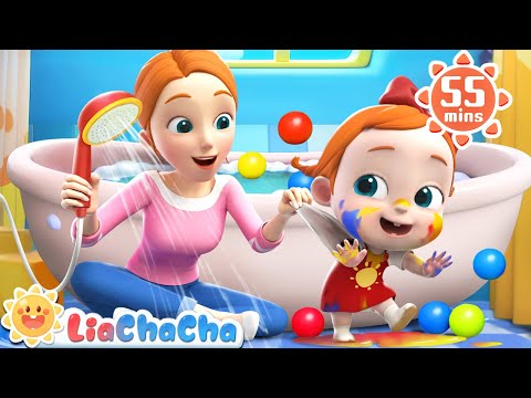 It's Bath Time🧼 | Take a Bath Song | Good Habits Song | Kids Songs & Nursery Rhymes | LiaChaCha