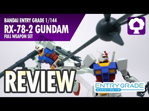 Entry Grade 1/144 Gundam Full Weapons Set Review - Hobby clubhouse | 0079 One Year War Gunpla