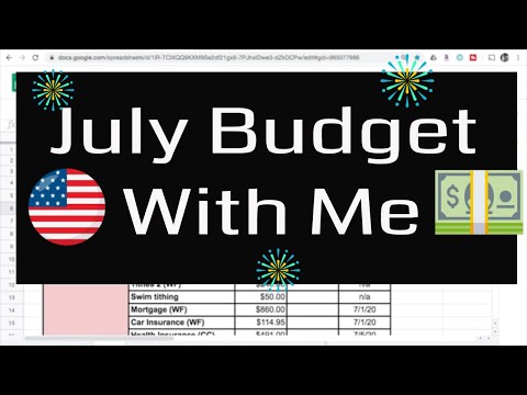 JULY BUDGET PLAN WITH ME:  My First Single Mom Budget!  | Dave Ramsey Inspired Zero Based Budgeting