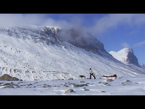 Last portage to the Stewart Valley - Sam Ford Fiord 2010 expedition