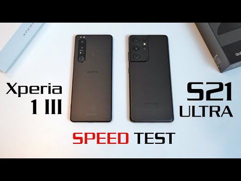 Sony Xperia 1 III vs S21 Ultra - Speed Test - Snapdragon 888 vs Exynos 2100