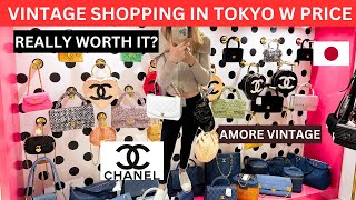 VINTAGE SHOPPING IN TOKYO W PRICE | Amore vintage Tokyo | Vintage Chanel shopping