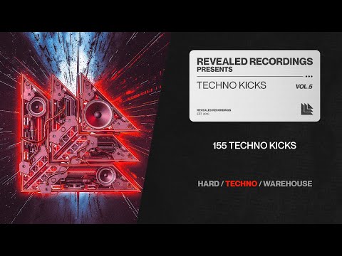 Techno Kicks Vol. 5 (Sample Pack) Big Room Techno, Hard, Warehouse, Underground | Revealed