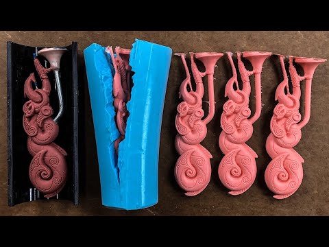 Perfect Castings From A Silicone Rubber Mold