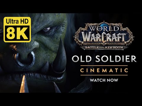 World of Warcraft  “Old Soldier” 8K( Remastered with Neural Network AI)