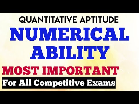 #myexamcoaching #sbipo #ibps #ssc #rrb NUMERICAL ABILITY MOST IMPORTANT