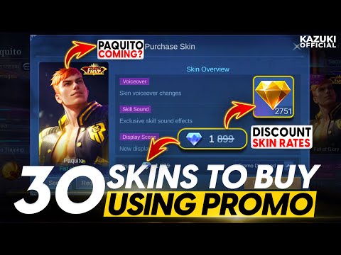 30 SKINS WORTH BUYING USING YOUR PRECIOUS PROMO DIAMONDS!