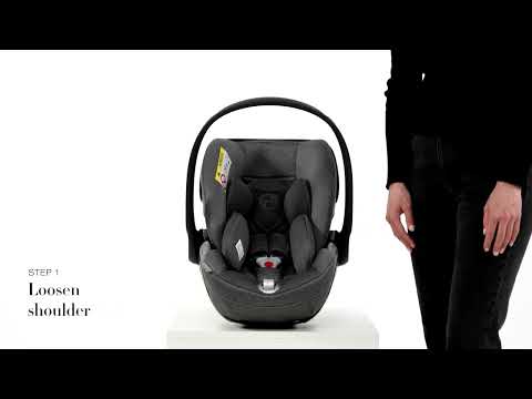 How to Adjust the Headrest I Cloud T i-Size Car Seat I CYBEX