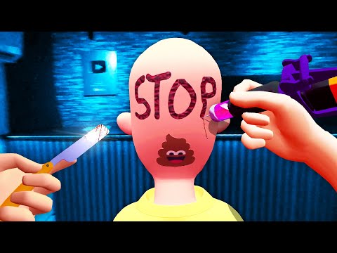 Giving People POO Tattoos... (Shave and Stuff VR)