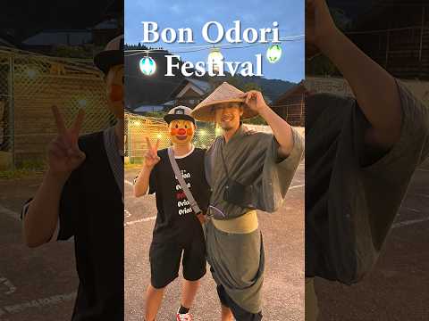 The day I went to the Bon Odori festival in the village. #minimallife #japaneseculture #bonodori