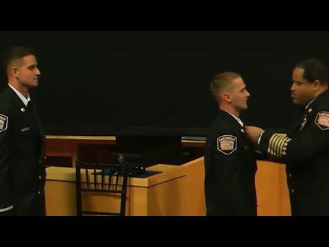 Las Vegas Fire and Rescue held graduation for 24 new first responders