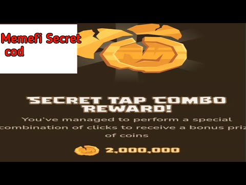 Memefi secret code today || Memefi 19th june/2024 Combo Card