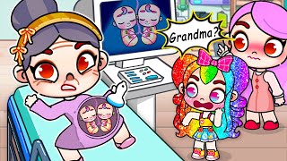 My Grandma Is Pregnant | Sad Story | Avatar World | Pazu Games