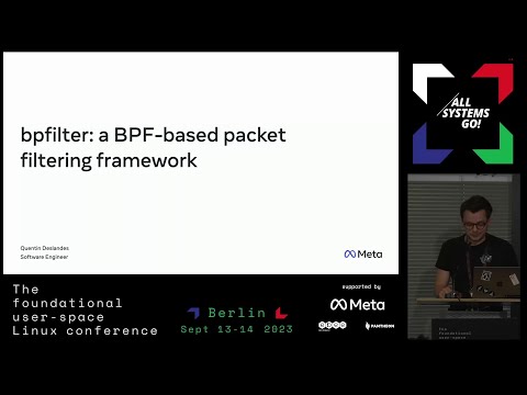 bpfilter: a BPF-based packet filtering framework