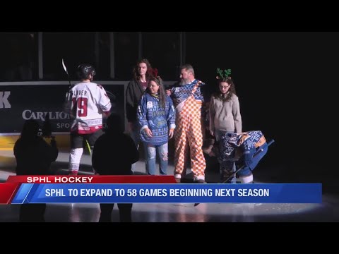 SPHL to expand to 58 games beginning next season