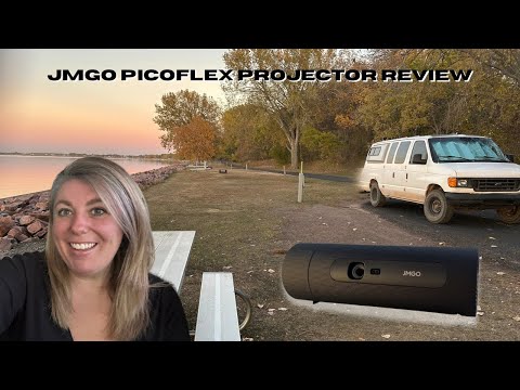 Fall Camping testing and reviewing the JMGO PicoFlix Projector