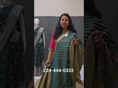 chanderi silk sarees @ $85. Shipping available within USA. #fashion #saree #sarees #reels #shorts