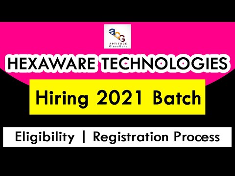 Hexaware Technologies Hiring 2021 Batch Students | Eligibility | Registration Process | in Telugu