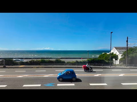 Kamakura seaside. Scenery from the Enoden【Japan view】