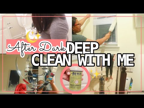 DEEP CLEAN WITH ME-AFTER DARK | COLLAB| MIKA MARIE