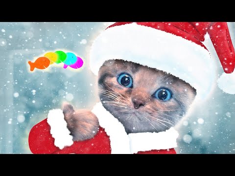 Animated Little Kitten Cute Kitty Cat Meow Story | Little Cat Cartoon Animation for Kids 🐱❄️🎁