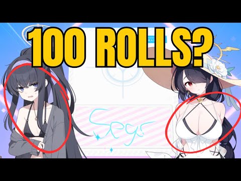 [Blue Archive EN] 100 ROLLS Enough for Summer Hinata and Kozeki Ui?