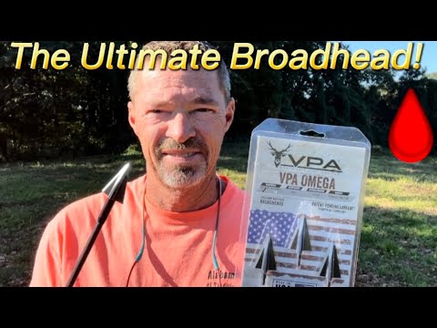 The Ultimate Broadhead Is Here! VPA OMEGA Single Bevel Razor Sharp Is Finally Easy!