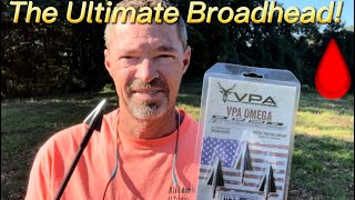 The Ultimate Broadhead Is Here! VPA OMEGA Single Bevel Razor Sharp Is Finally Easy!