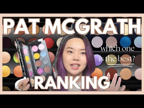 Ranking ALL my Pat McGrath Mothership Palettes