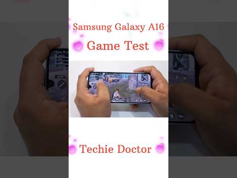 Samsung Galaxy A16 5G Game Test | BGMI Test | PUBG Test | COD Test