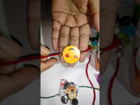 diy rakhi 😍 | happy rakhsabandhan 😍 | #shorts #creativerakhi #happyrakshabandhan