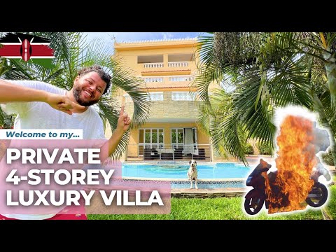 I've Moved into a LUXURY VILLA | My love affair with Kenya continues!