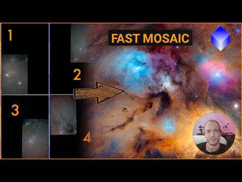 PixInsight: How to Create a Mosaic in Just 5 Minutes Tutorial