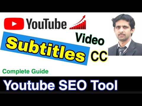 How to add Subtitles to Youtube Videos | How to add Subtitles to a Video | Closed Captions