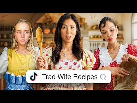 I Tested Controversial TRAD WIFE Recipes!👩‍🍳