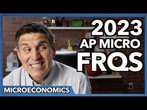 2023 AP Micro FRQs Reaction and Answers (Set 1)