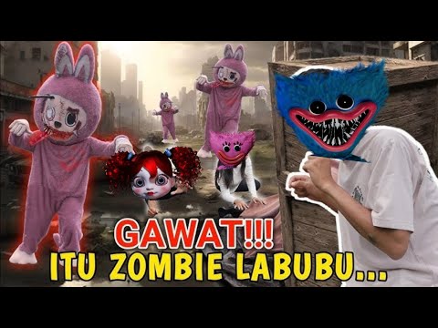 THE ZOMBIE LABUBU ATT4KEDIN HUGGY AND MYINS FRIENDS!? POPPYS NOT SAVESDIN😭 | Joins ThisCHANNEL