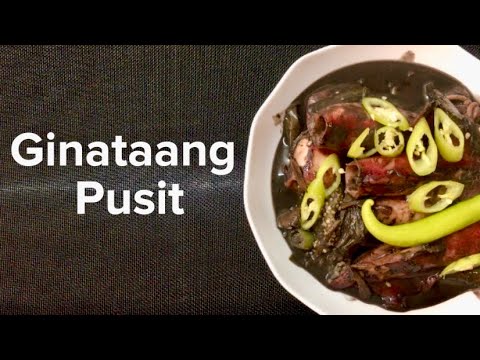 Ginataang Pusit with Eggplant #eggplantrecipe #talongrecipe  #squidrecipe