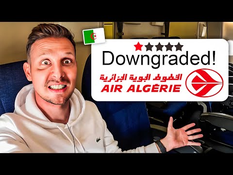 Wild Ride! Air Algeria DOWNGRADED me to ECONOMY CLASS!