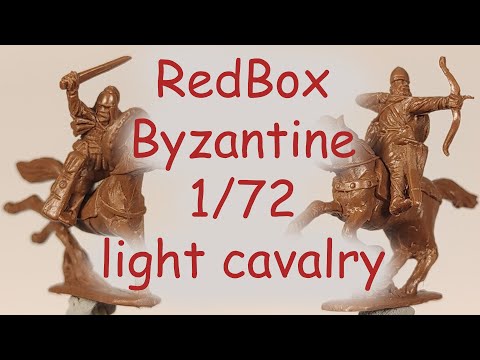 Byzantine Light cavalry RedBox 1/72 unboxing. Оглядини солдатиків