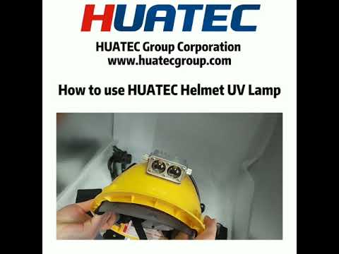 How to use HUATEC Helmet UV Lamp 2