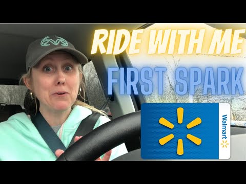 First Ride Along as a Walmart Spark Delivery Gig App Driver - Shopping Story & Curbside Pick Up w Me