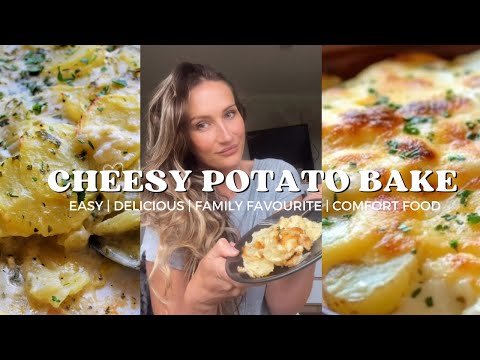 How to make the BEST CHEESY & EASY DELICIOUS POTATO BAKE | SCOLLOP POTATOES | Comfort Food