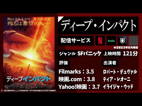 もしも、巨大彗星によって地球の最後の日が決まったら。人類滅亡系映画の代表作。映画『ディープ・インパクト』を1分で紹介【ネタバレなし】