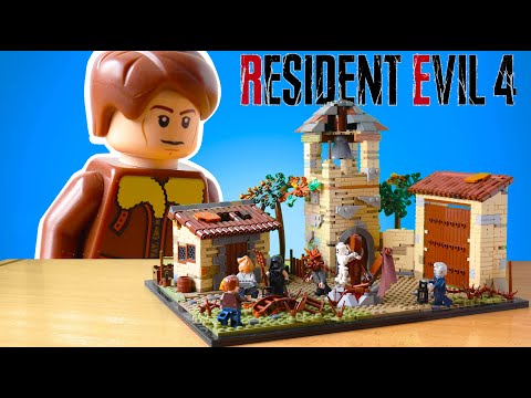 I made a LEGO RESIDENT EVIL 4 diorama