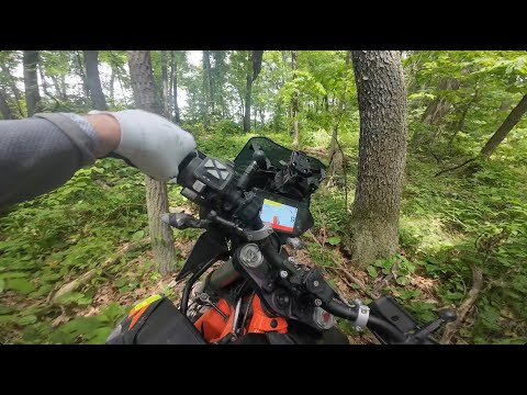 Tight Single Track KTM 890 Practice (Race Prep)